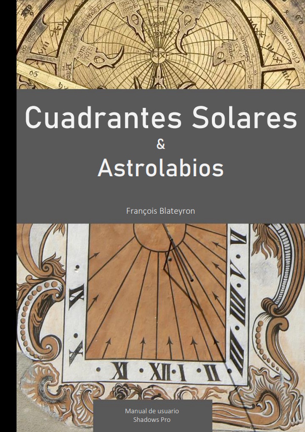 Libro sobre relojes de sol y astrolabios.