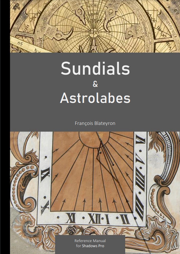 Book on sundials and astrolabes